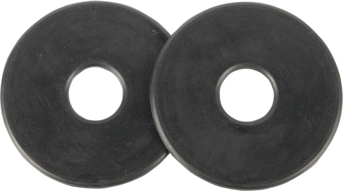 Rubber Bitschijven - Maat Pony fra Harry's Horse i Sort – produktbillede