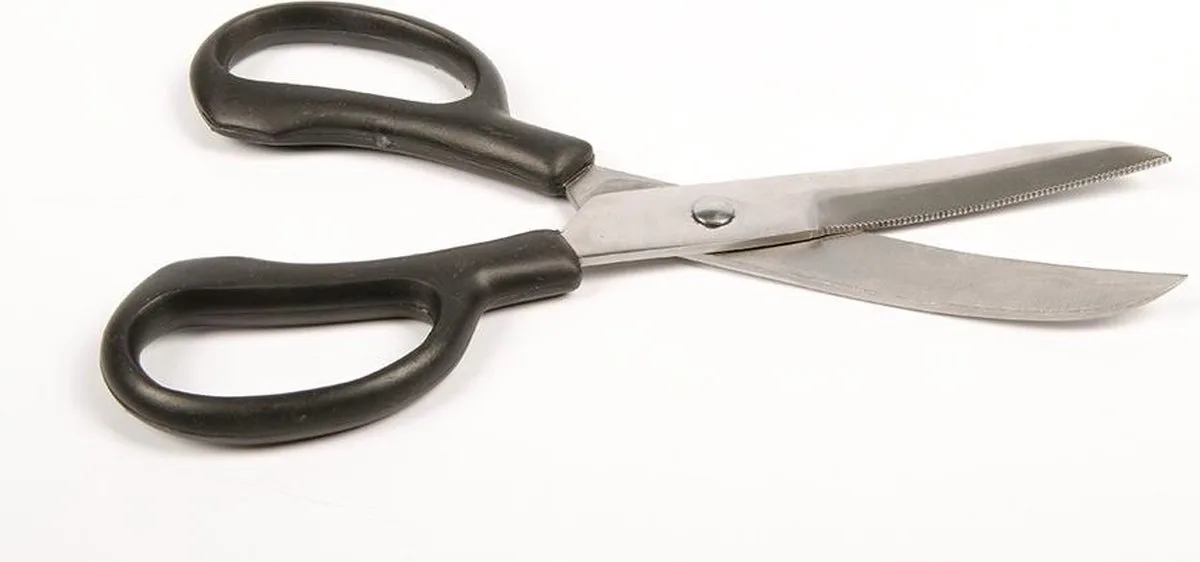Schaar heavy duty gebogen RVS One Size de Harry's Horse en Noir – photo produit