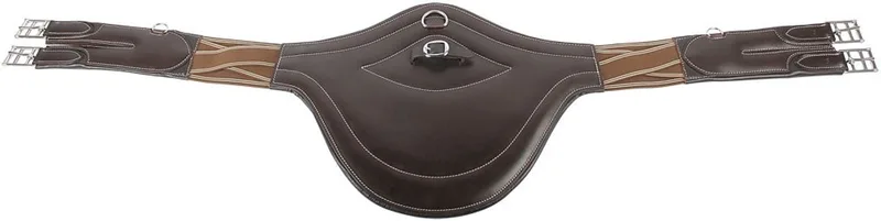 Singel buikflap Deluxe 115cm von Harry's Horse in Braun – Produktfoto