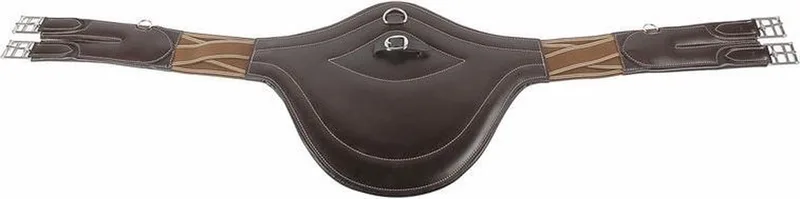 Singel buikflap Deluxe 125cm de Harry's Horse en Marron – photo produit