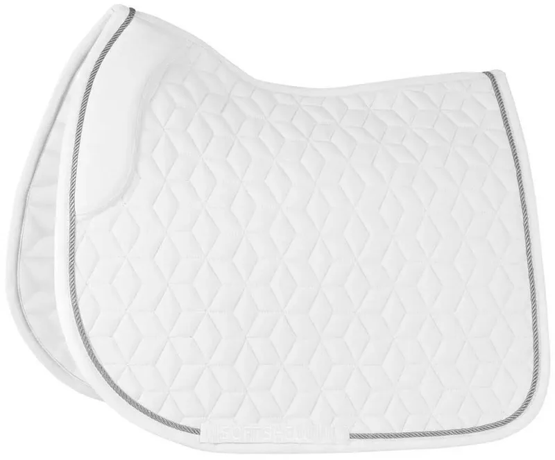 Softshell Algemeen Gebruik Zadeldekje Wit Cob by Harry's Horse in White – product photo