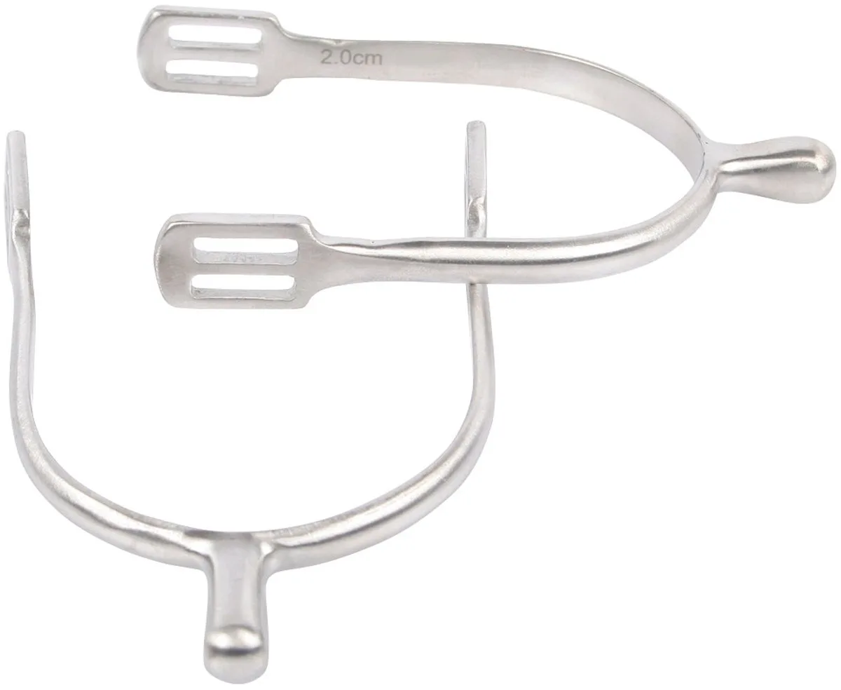 Sporen knop brushed D30 de Harry's Horse en Rvs – photo produit