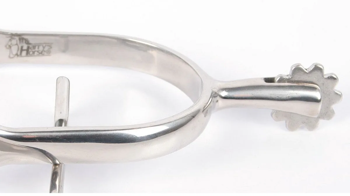 Sporen wiel rvs Schultheiss H30 de Harry's Horse en Argent – photo produit