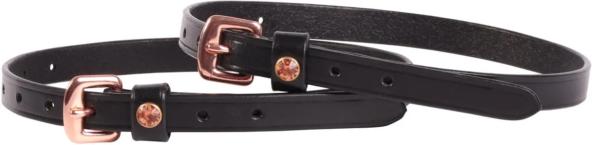 Sporenbandjes RoseGold by Harry's Horse in Zwart – RoseGoud – product photo