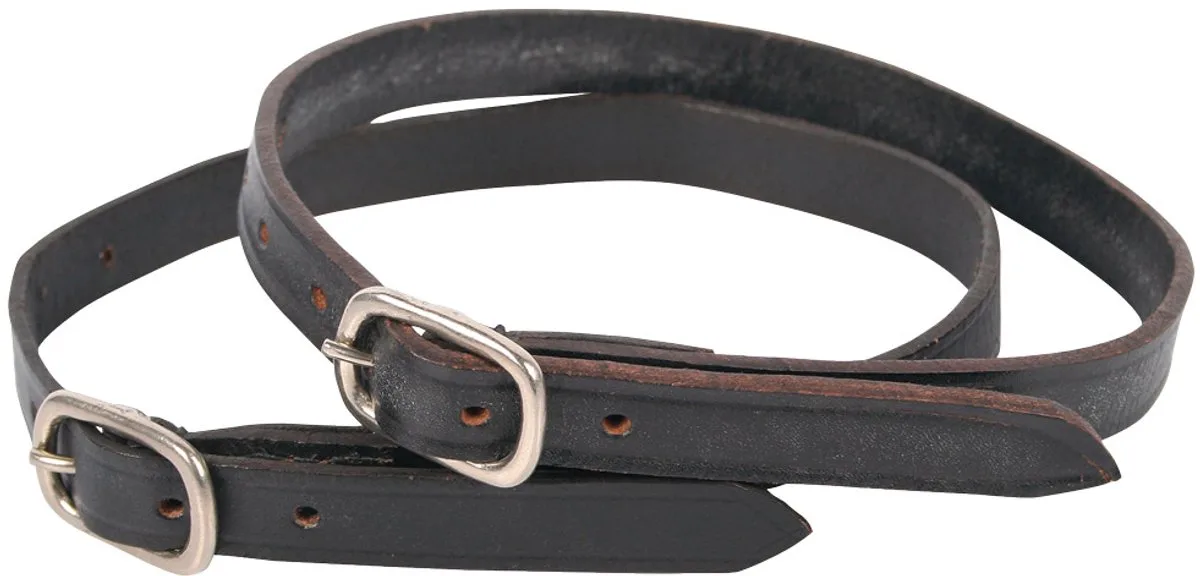 Sporenriempjes - Leder fra Harry's Horse i Sort – produktbillede