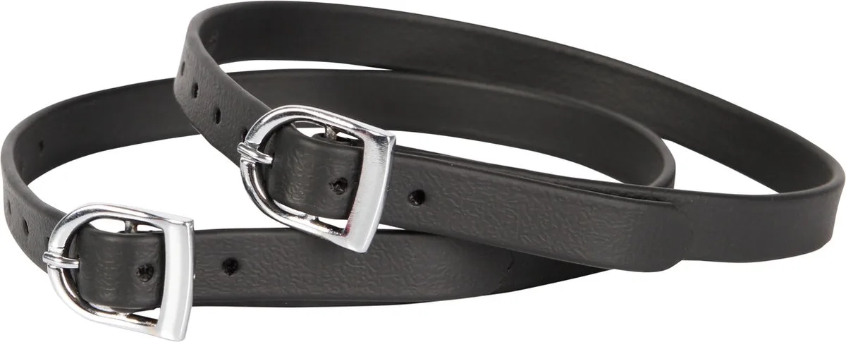 Sporenriempjes Nylon versterkt - 47 cm de Harry's Horse en Noir – photo produit
