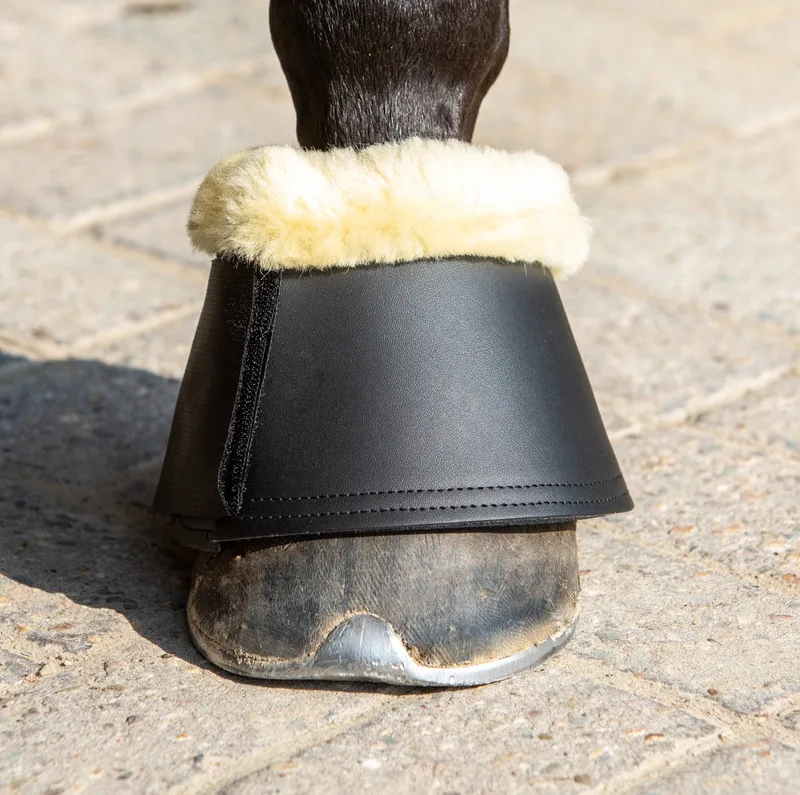 Springschoenen neoprene/merino zwart S Zwart de Harry's Horse en Noir – photo produit
