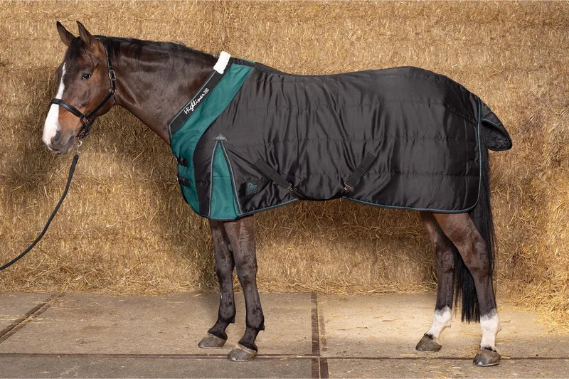 Staldeken Highliner 300gr - 130/175 de Harry's Horse en Noir – photo produit