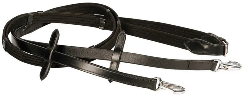 Teugels Clipsluiting - Cob by Harry's Horse in Black – product photo