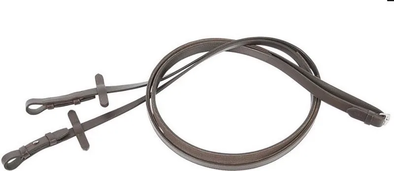 Teugels leder met rubber gevoerd - maat Full de Harry's Horse en Marron – photo produit