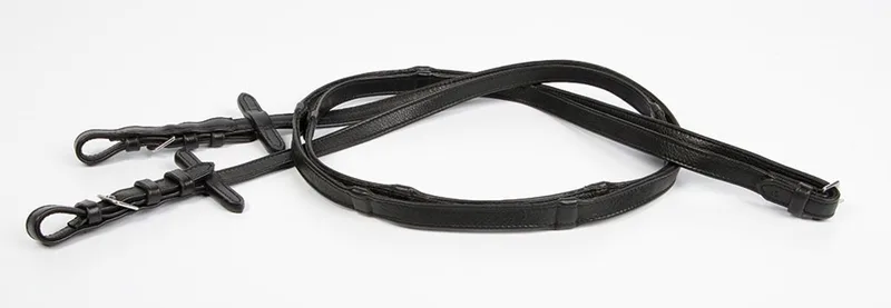 Teugels, soft leder met stops Sensitive Full by Harry's Horse in Black – product photo