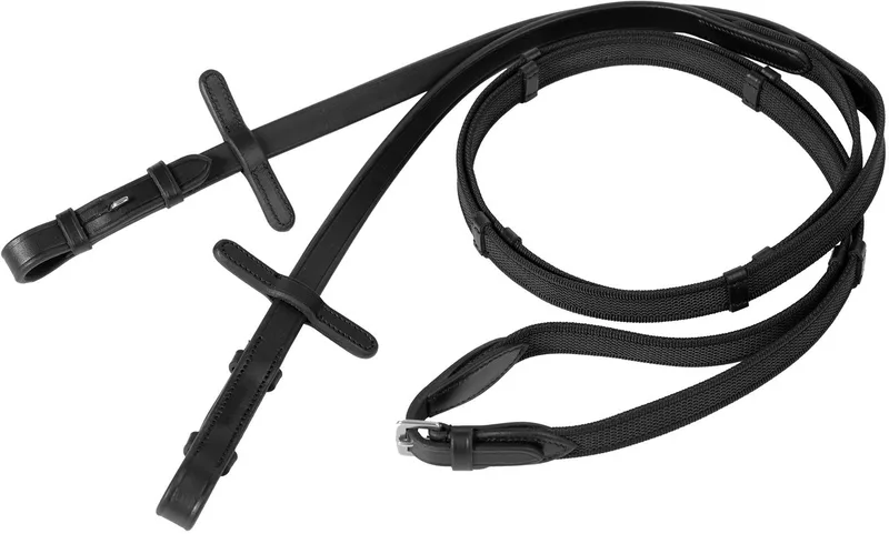 Teugels supergrip met stops full by Harry's Horse in Black – product photo