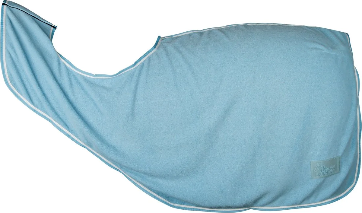Uitrijdeken fleece M van Harry's Horse in Zwart – productfoto
