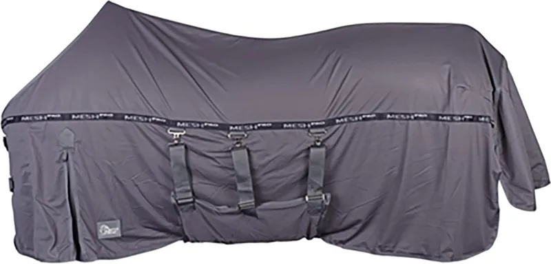 Vliegendeken Harry's Horse Mesh-pro Belly | Maat: 155/205 Cm - 155/205 by Harry's Horse in Grey – product photo