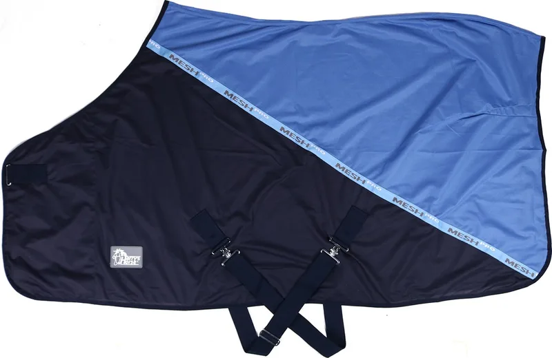 Vliegendeken Mesh Pro - 115/155 by Harry's Horse in Blue – product photo