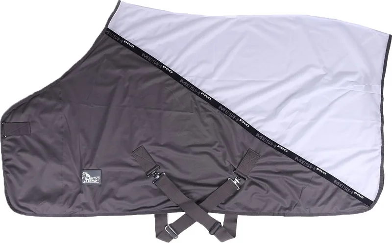 Vliegendeken Mesh Pro - 195 Cm de Harry's Horse en Blanc – photo produit