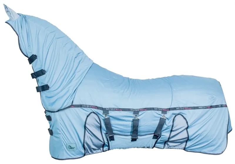 Vliegendeken Mesh-Pro Belly - Maat 175 by Harry's Horse in Blue Heaven – product photo