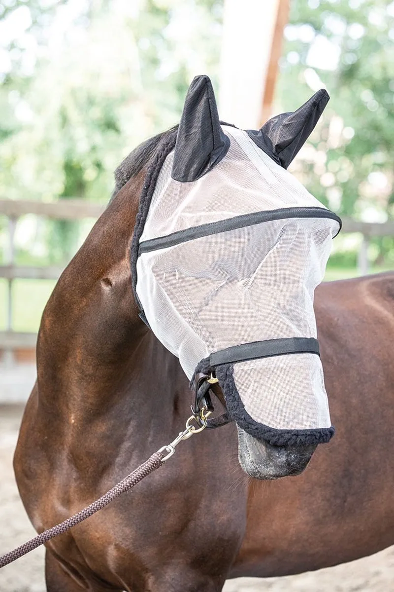 Vliegenmasker B-free - Wit - XL van Harry's Horse – productfoto