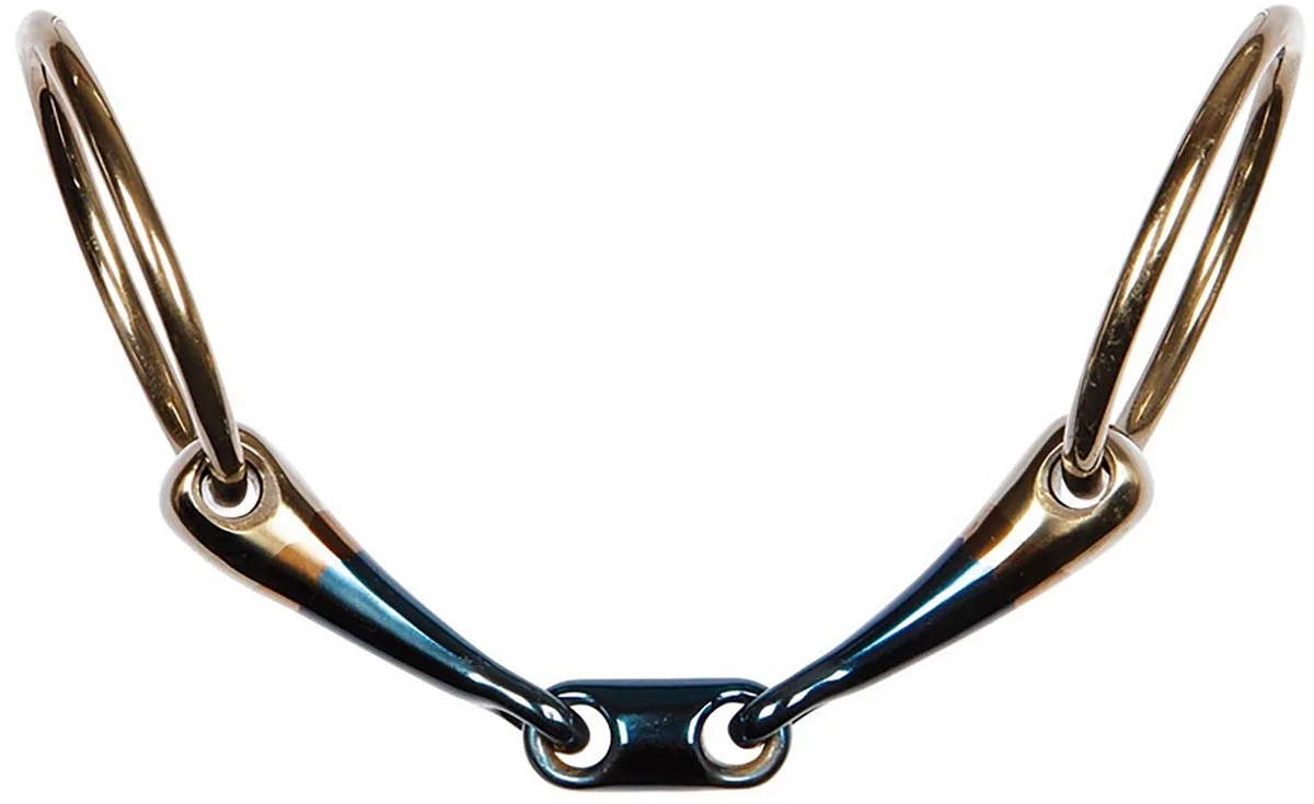 Watertrens dubbelgebroken - Sweet iron 20mm 11.5 van Harry's Horse in Roest – productfoto