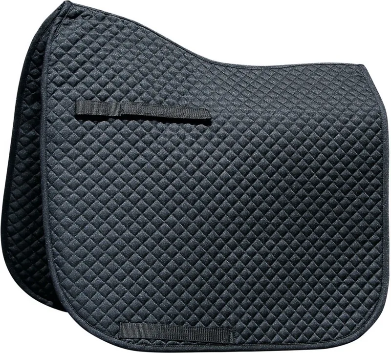 Zadeldek Delux 15 mm Black - Cob dr von Harry's Horse in Schwarz – Produktfoto