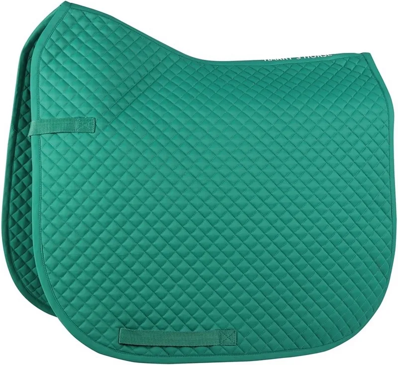 Zadeldek Delux 15mm - maat Cob de Harry's Horse en Vert – photo produit