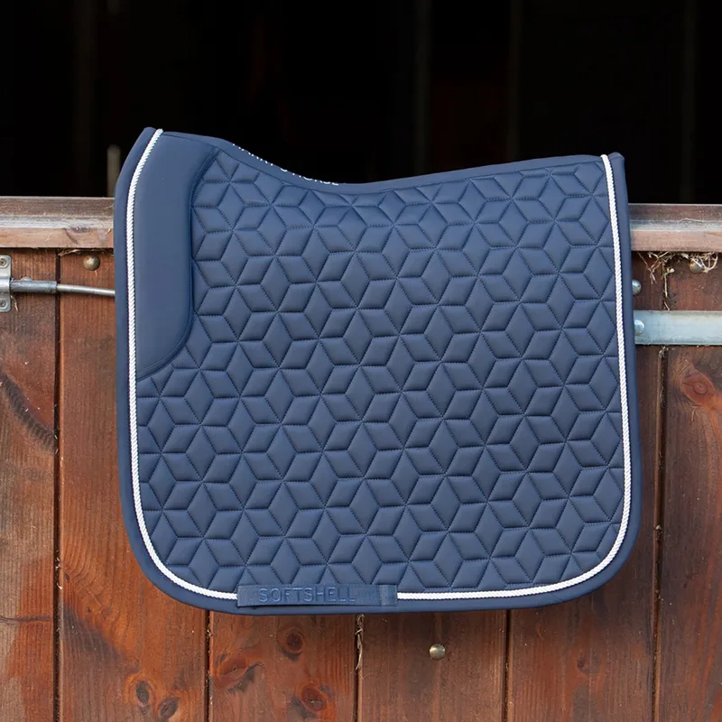 Zadeldek Harry's Horse Softshell Dressuur by Harry's Horse in Dark blue – product photo