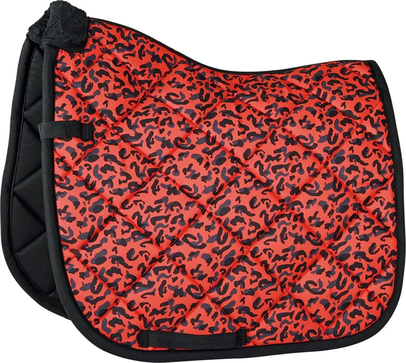 Zadeldek Just Ride Leopard Middenroze - Middenroze - dressuur Paard von Harry's Horse in Middenroze – Produktfoto