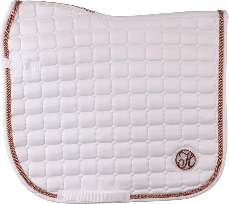 Zadeldek Reverso Competition - White - dressuur Full von Harry's Horse – Produktfoto