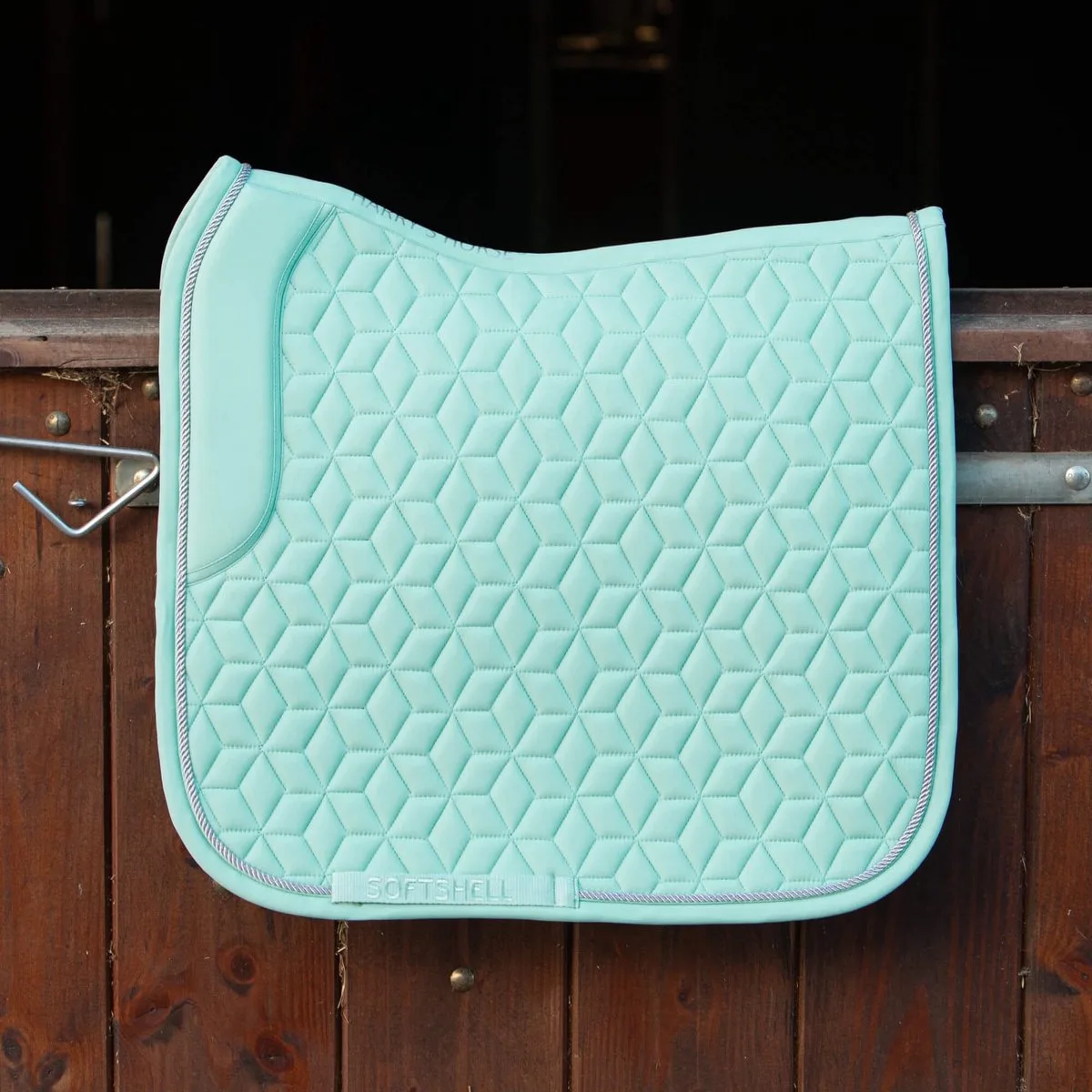 Zadeldek Softshell by Harry's Horse in Mintgroen – product photo