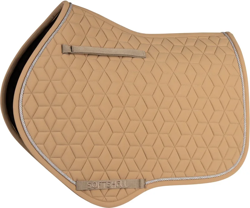 Zadeldek Softshell Spring von Harry's Horse in Taupe – Produktfoto