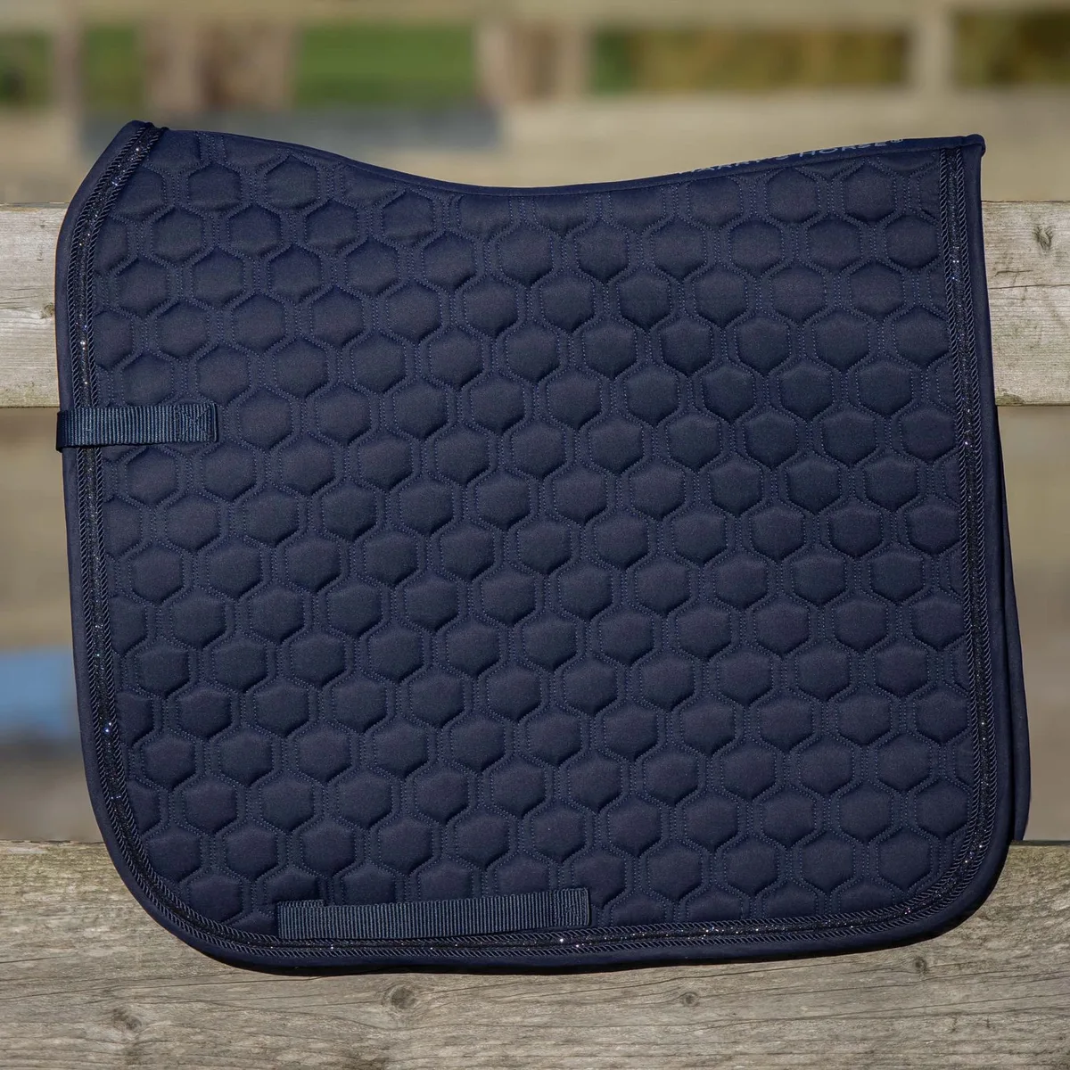 Zadeldek Sporty Dark-navy - Full Jump | Zadeldekje paard van Harry's Horse in Bordeaux – productfoto