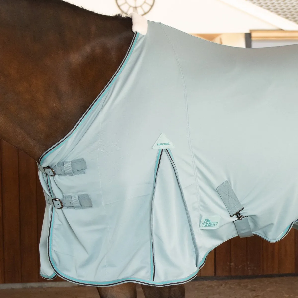 Zomerdeken Comfort SU26 de Harry's Horse en Pastel-turquoise – photo produit