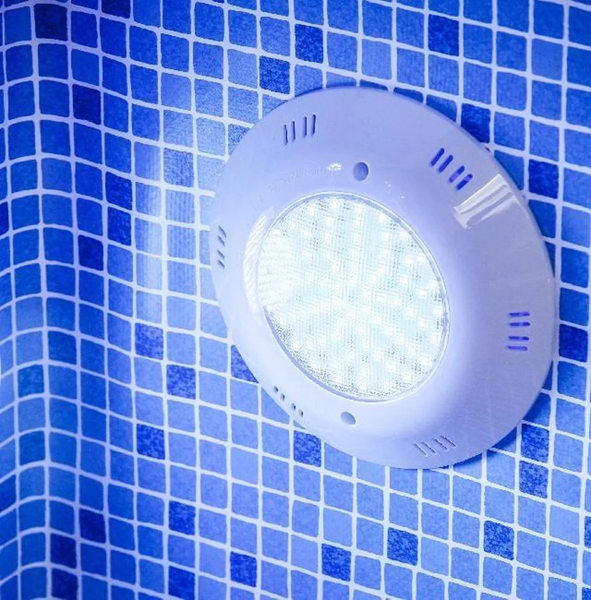 zwembadlamp 25W RGB kunststof från Heissner i Vit – produktbild