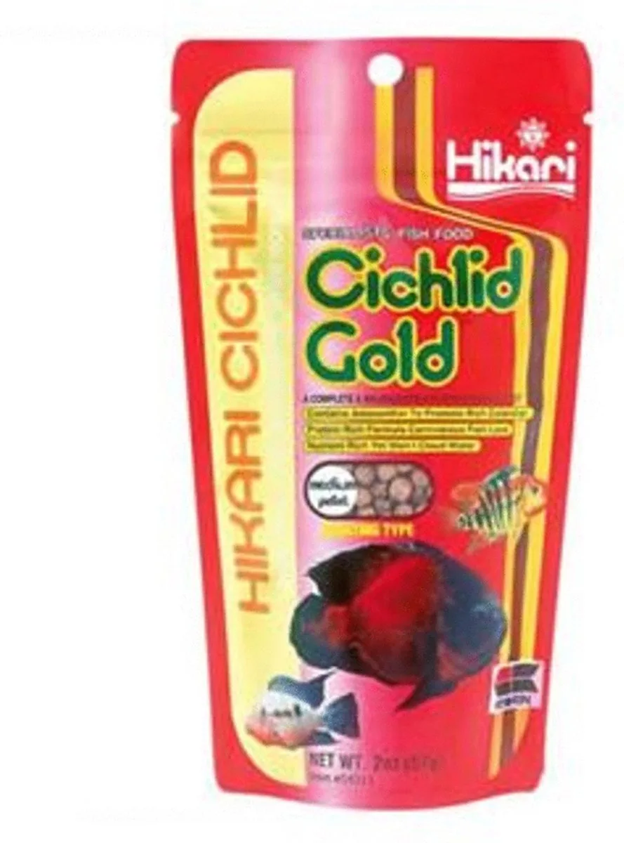 Cichlid Gold Mini - Vissenvoer - 57 g de Hikari – photo produit
