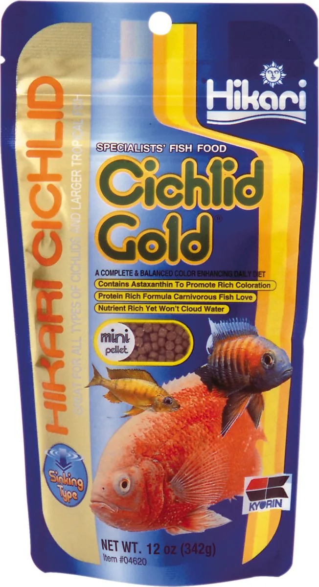 Cichlid Gold Mini - Zinkend - 342 gram de Hikari – photo produit