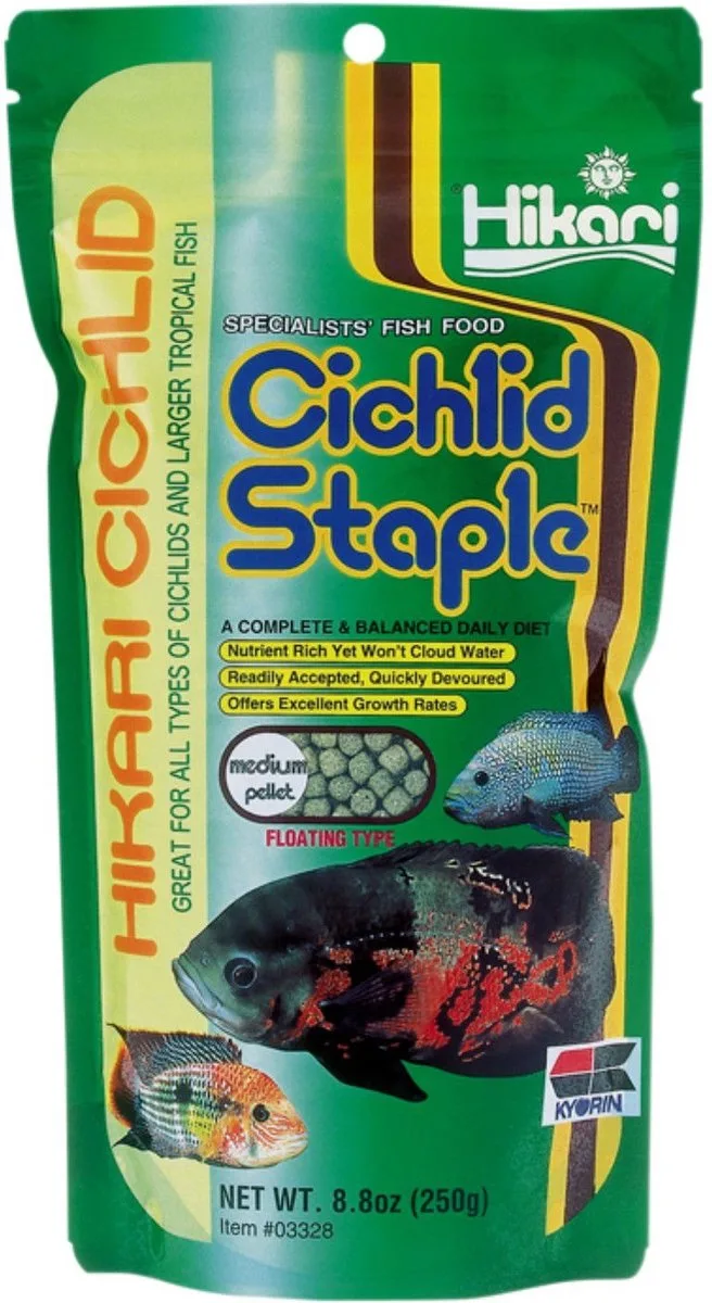 Cichlid Staple Medium 250gr från Hikari – produktbild