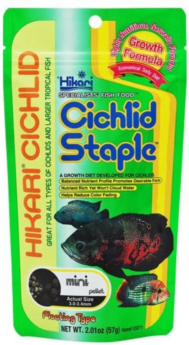 cihlid staple mini 57 gram van Hikari – productfoto
