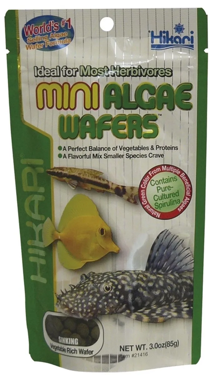 Mini Algae wafers 85gr från Hikari – produktbild