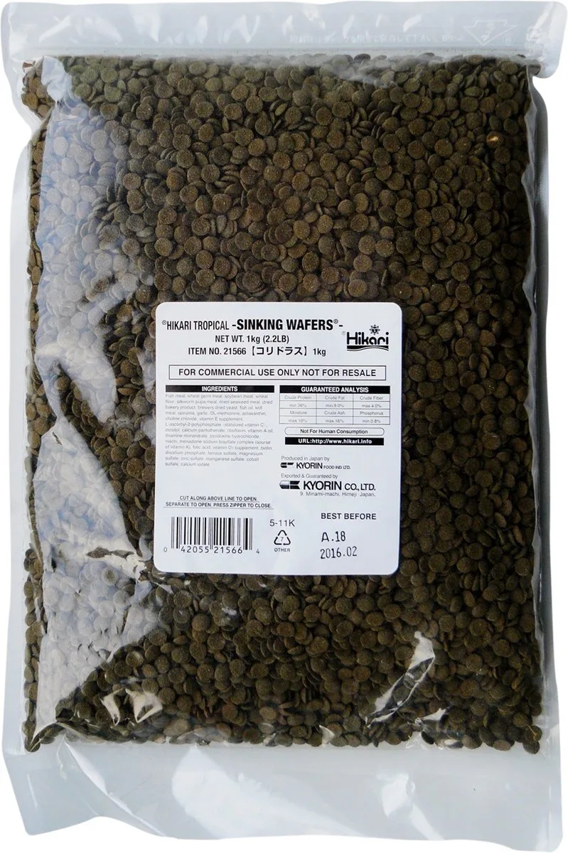Sinking Wafers 1 kg de Hikari – photo produit