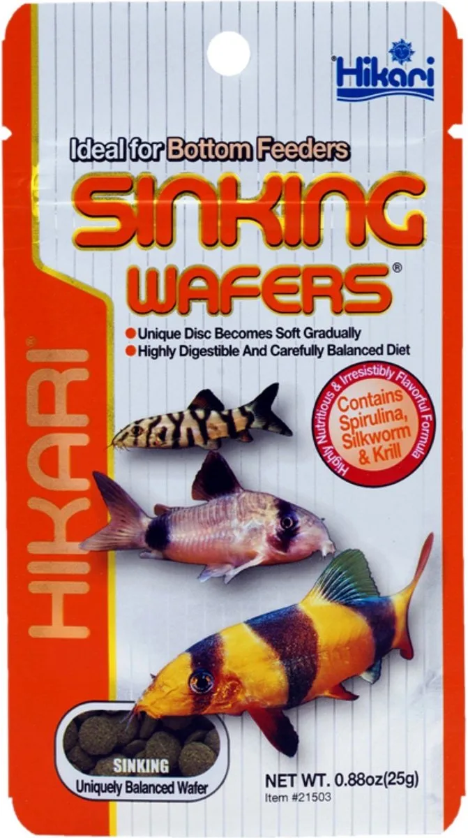 Sinking Wafers 110g de Hikari – photo produit
