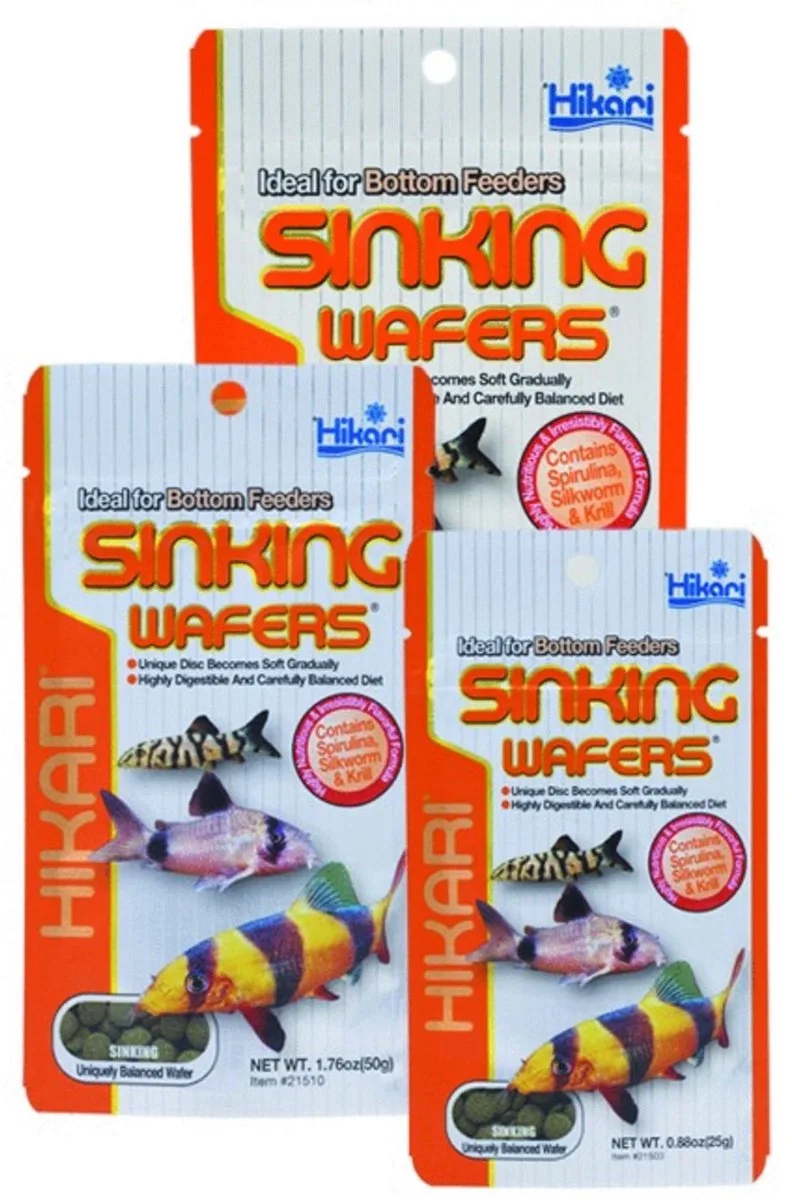 Sinking Wafers - Vissenvoer - 50 g från Hikari – produktbild