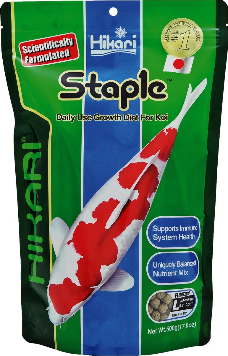 Staple Large - Vijvervoer von Hikari – Produktfoto
