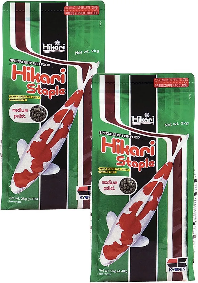 Staple Medium - Vijvervoer - 2 x 2 kg de Hikari – photo produit