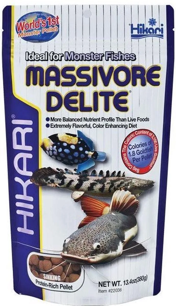 tropical massivore del 380 gram voor monsterfish en carnivoren von Hikari – Produktfoto