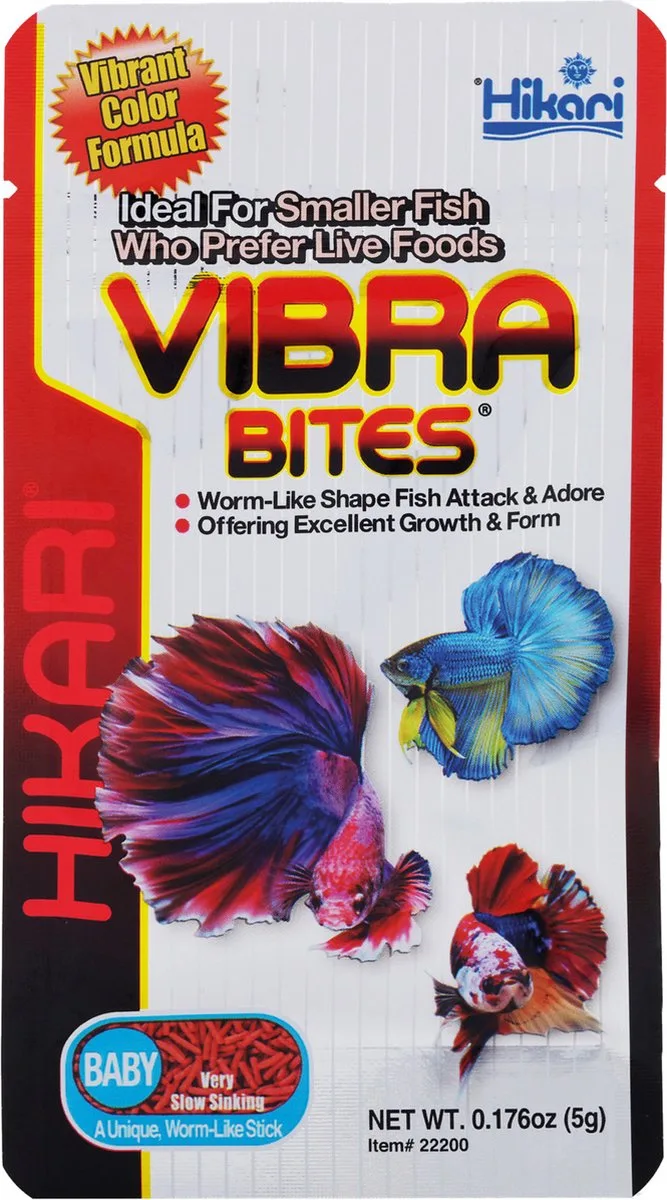 Tropical Vibra Bites - Vissenvoer - 5 g by Hikari – product photo