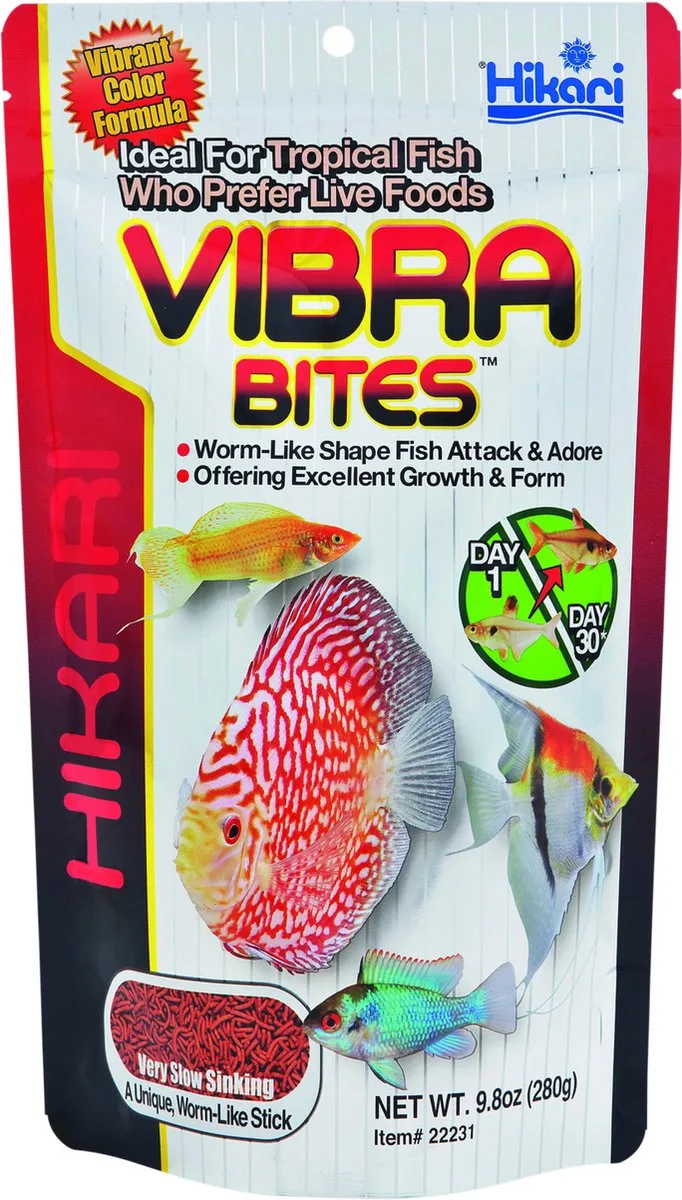 Tropical Vibra Bites - Vissenvoer - 73 g by Hikari – product photo