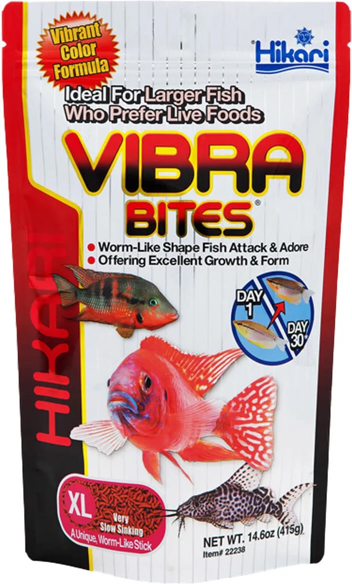 Vibrabites XL - 415gram by Hikari – product photo