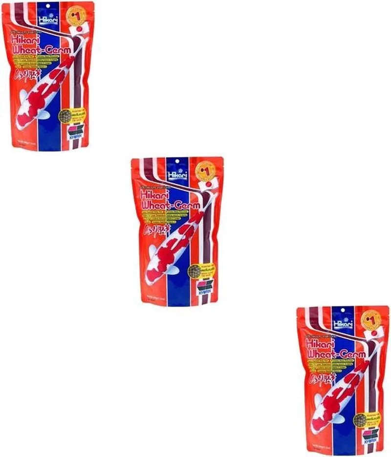 Wheat-Germ Medium - Vijvervoer - 3 x 500 g fra Hikari – produktbillede