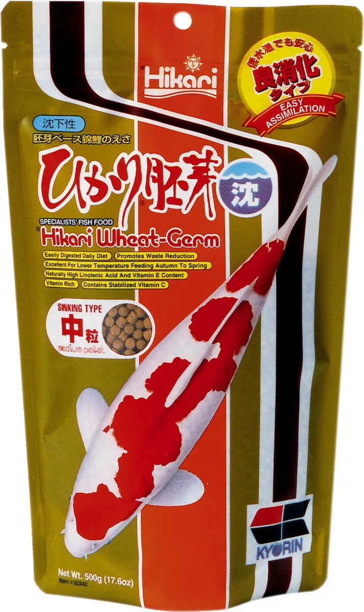 Wheat-Germ Sinking - Medium - 500 gram fra Hikari – produktbillede