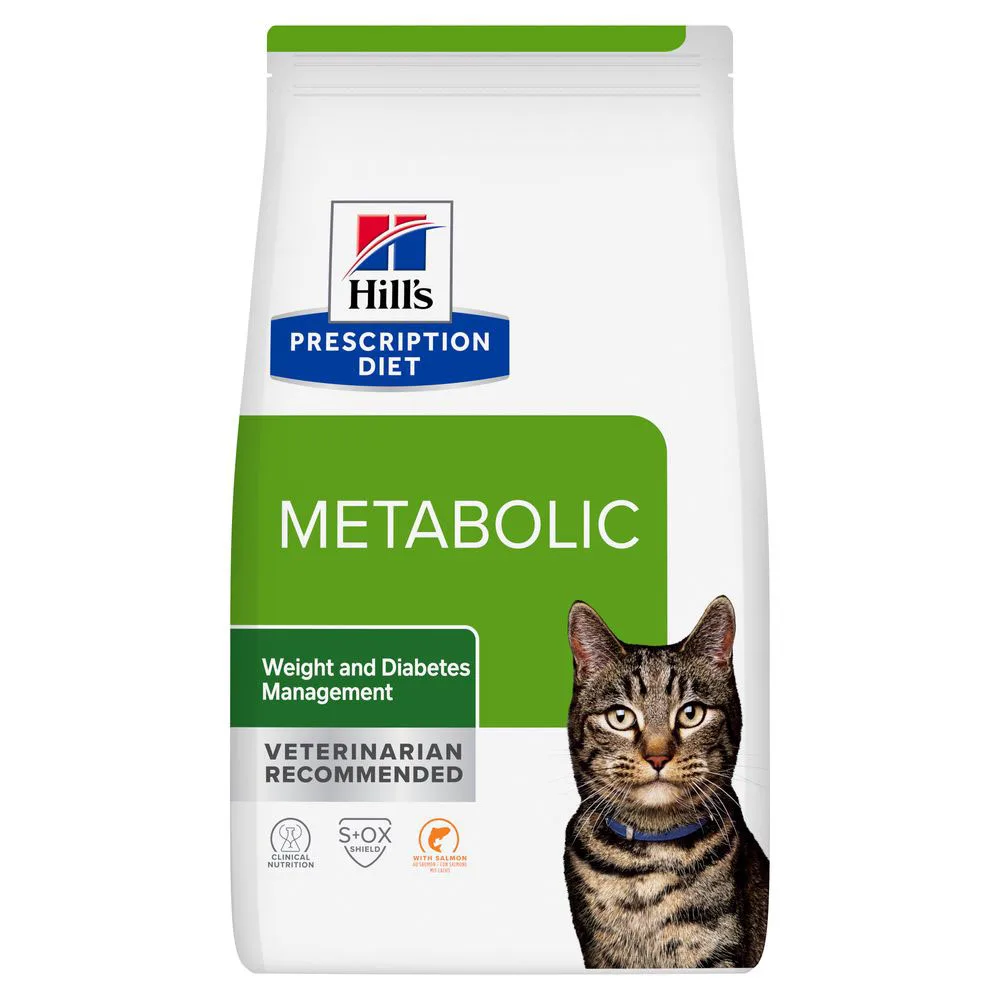 1,5 kg Hill's Prescription Diet Metabolic met zalm droogvoer voor katten by Hill's – product photo